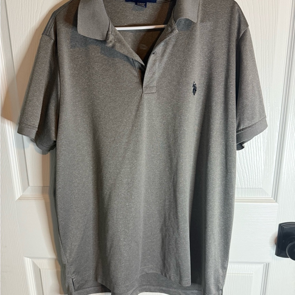 U.S. Polo Assn. Charcoal Polo Shirt